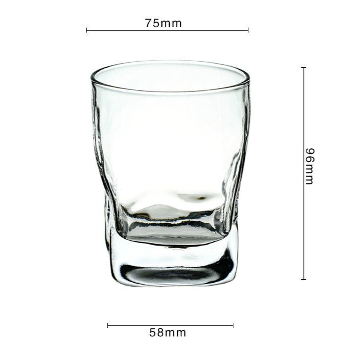 Household Simple Heat Resistant Glass Whiskey Glass