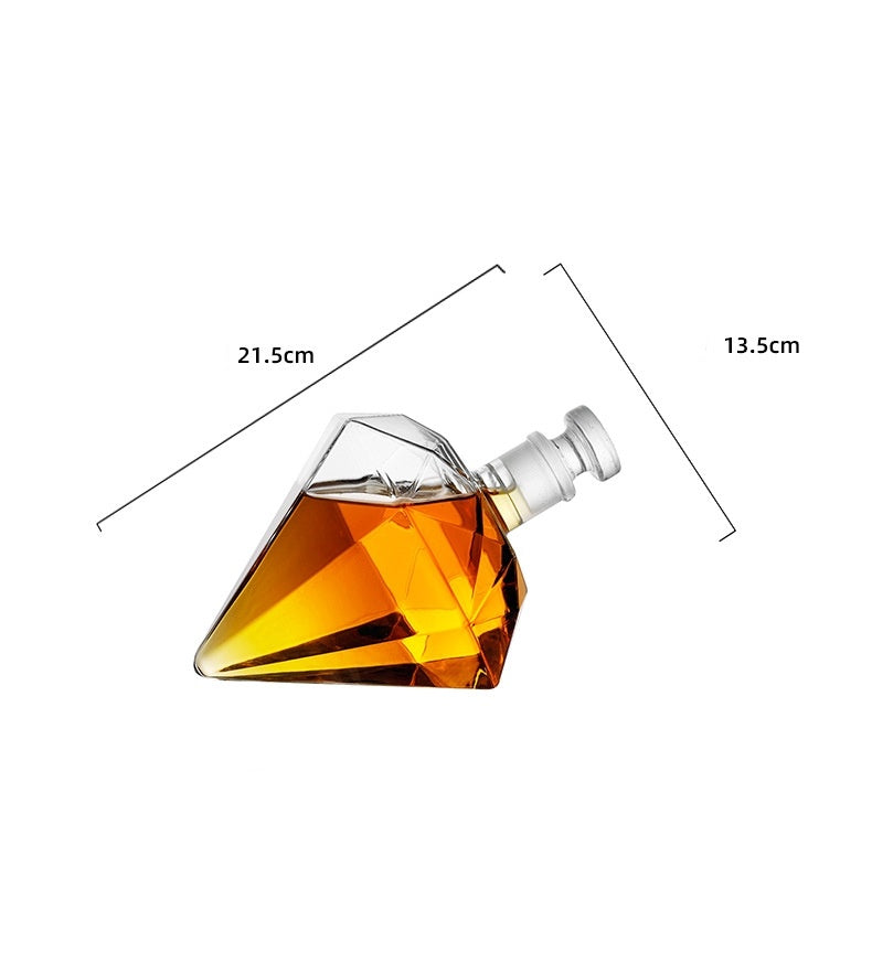 Whiskey Wine Set Suit Diamond Type Wine/whiskey Bottle Wine Glass