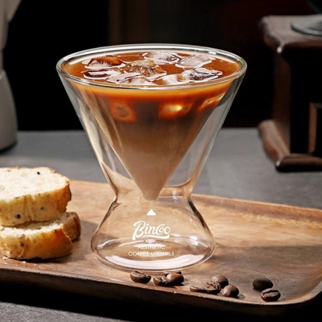 Double Glass Coffee Whisky and Cocktail Special Beverage Cup