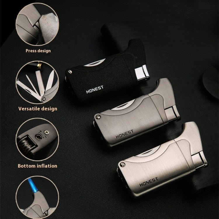 Windproof Cigar Multifunctional Pipe Lighter