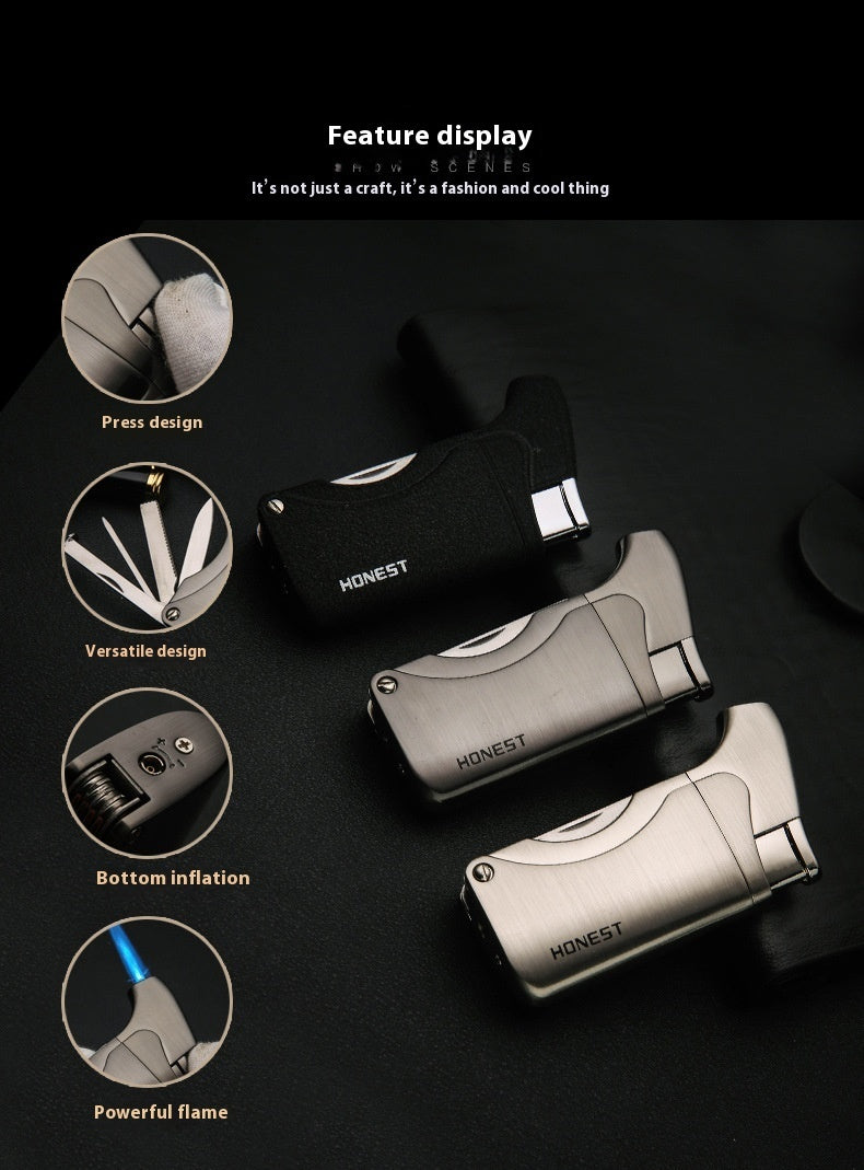 Windproof Cigar Multifunctional Pipe Lighter