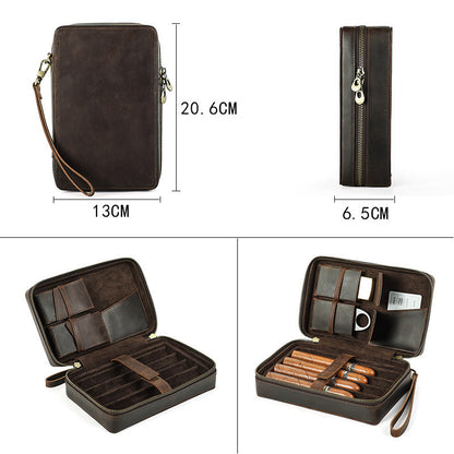 Portable Cigar Storage Box For Business Trip